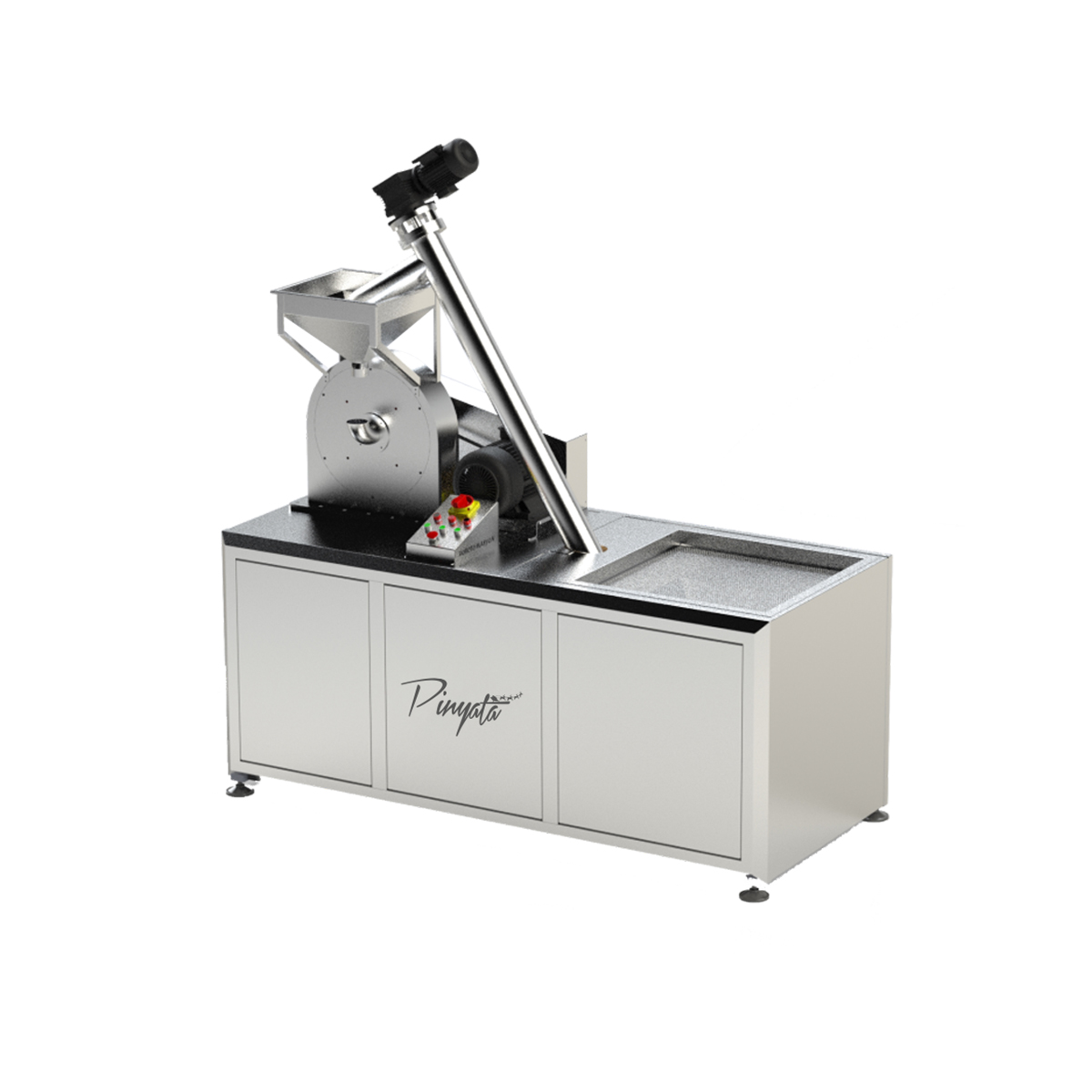 Endüstriyel Pudra Değirmeni | Pinyata Gıda Makinaları | Çikolata Üretim Hatları, Çikolata Kalıplama, Bar & Kek Gofret Hatları, Rice Cake, Soğutma Tüneli ve Endüstriyel Gıda Makineleri